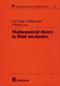 Cover image for Mathematical Theory in Fluid Mechanics