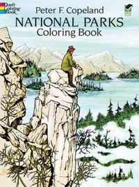 Cover image for National Parks Coloring Book