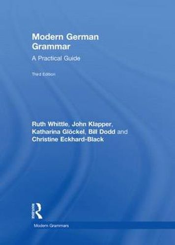 Cover image for Modern German Grammar: A Practical Guide