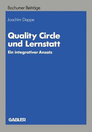 Cover image for Quality Circle und Lernstatt