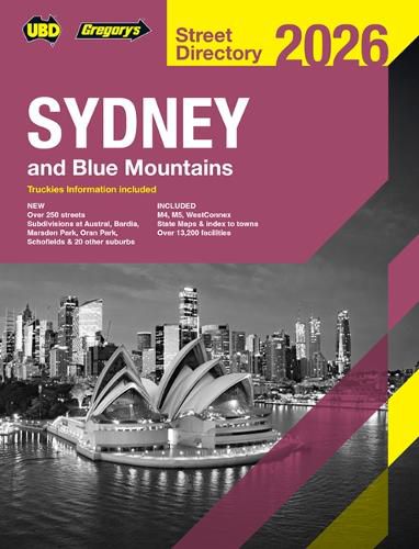 Cover image for Sydney & Blue Mountains Street Directory including Truckies 2026 62nd edition