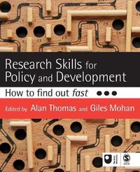 Cover image for Research Skills for Policy and Development: How to Find Out Fast