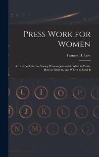 Cover image for Press Work for Women