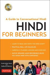 Cover image for Hindi for Beginners: A Guide to Conversational Hindi (Audio Disc Included)