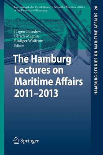 Cover image for The Hamburg Lectures on Maritime Affairs 2011-2013