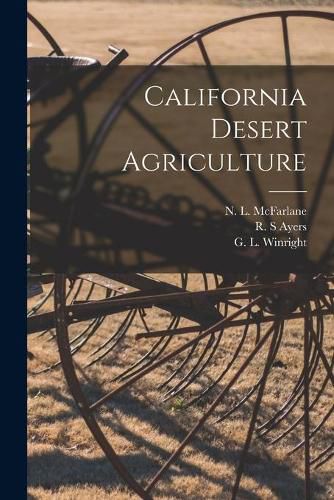 Cover image for California Desert Agriculture