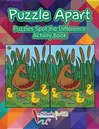 Puzzle Apart: Puzzles Spot the Difference Activity Book