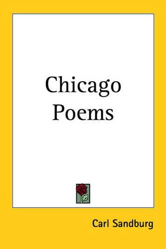 Cover image for Chicago Poems