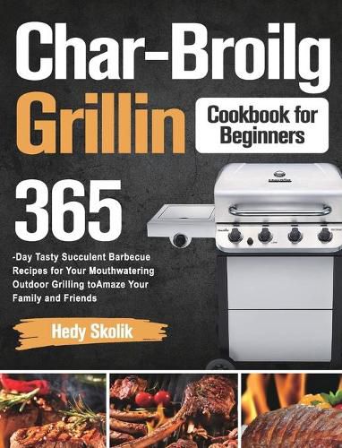 Cover image for Char-Broil Grilling Cookbook for Beginners