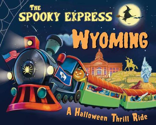 Cover image for The Spooky Express Wyoming