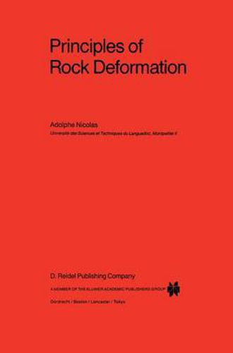 Cover image for Principles of Rock Deformation