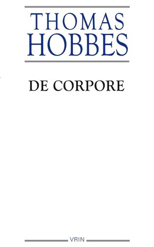 Cover image for de Corpore