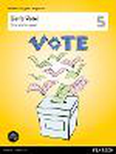 Cover image for Pearson English Year 5: Let's Vote! - Student Magazine (Reading Level 29-30+/F&P Level T-V)