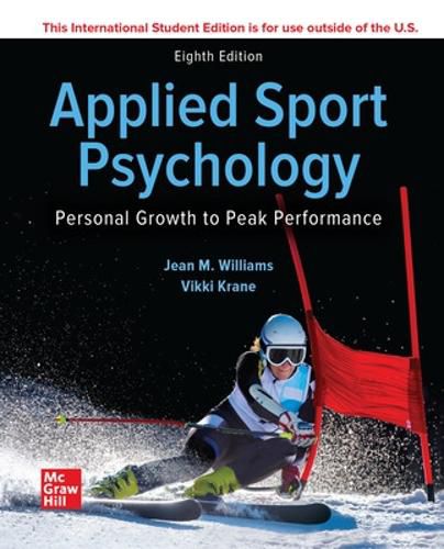 Cover image for ISE Applied Sport Psychology: Personal Growth to Peak Performance