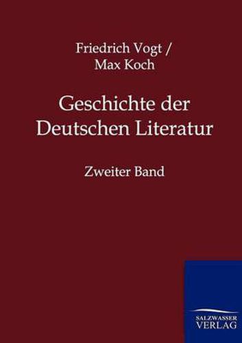 Cover image for Geschichte der Deutschen Literatur