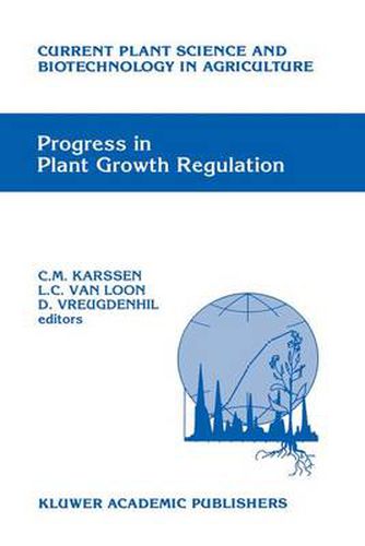 Cover image for Progress in Plant Growth Regulation: Prceedings of the 14th International Conference on Plant Growth Substances, July 21-26, 1991, Amsterdam, The Netherlands