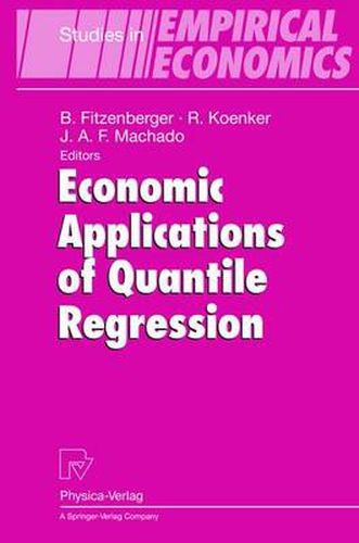 Cover image for Economic Applications of Quantile Regression