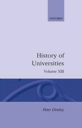 Cover image for History of Universities