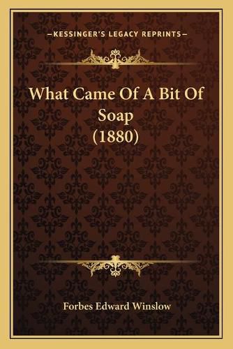 Cover image for What Came of a Bit of Soap (1880)