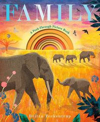 Cover image for Family: A Peek-Through Picture Book