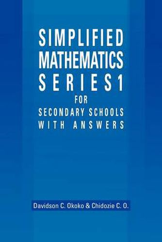 Cover image for Simplified Mathematics Series 1 for Secondary Schools - 1