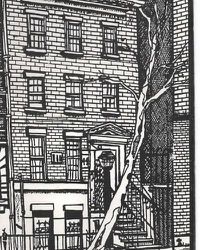 Cover image for Greenwich village Writing Drawing Journal