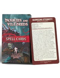 Cover image for Injuries and Vile Deeds Spell Cards