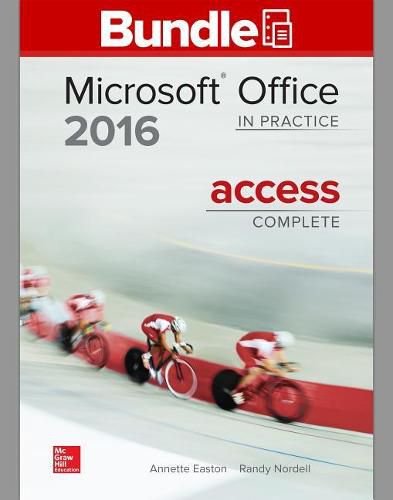 Cover image for Gen Combo LL Microsoft Office Access 2016 Cmplt; Simnet Office 2016 Smbk Access