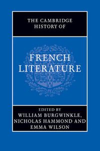 Cover image for The Cambridge History of French Literature