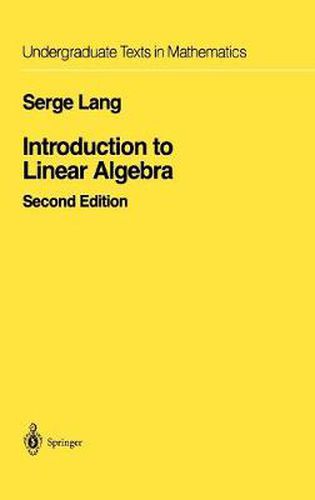 Cover image for Introduction to Linear Algebra