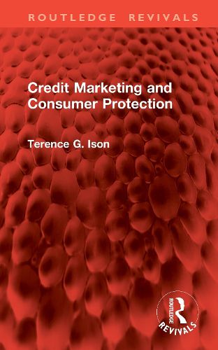 Cover image for Credit Marketing and Consumer Protection