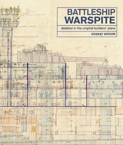 Cover image for Battleship Warspite: Detailed in the Original Builders' Plans