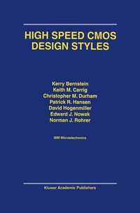 Cover image for High Speed CMOS Design Styles