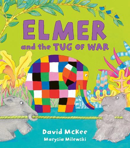 Cover image for Elmer and the Tug of War
