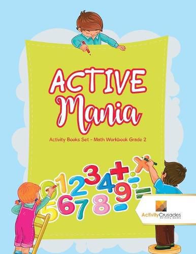 ACTIVE Mania: Activity Books Set - Math Workbook Grade 2