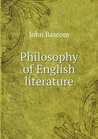 Cover image for Philosophy of English literature