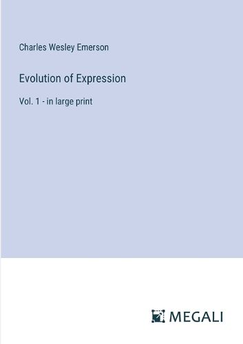 Cover image for Evolution of Expression