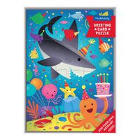 Cover image for Shark Party Greeting Card Puzzle