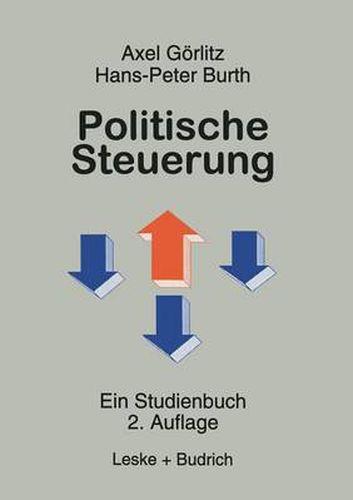 Cover image for Politische Steuerung: Ein Studienbuch