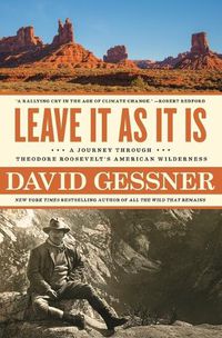 Cover image for Leave It as It Is: A Journey Through Theodore Roosevelt's American Wilderness