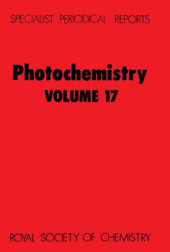 Cover image for Photochemistry: Volume 17