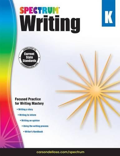 Cover image for Spectrum Writing, Grade K