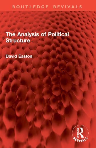 Cover image for The Analysis of Political Structure