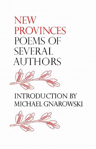 Cover image for New Provinces: Poems of Several Authors