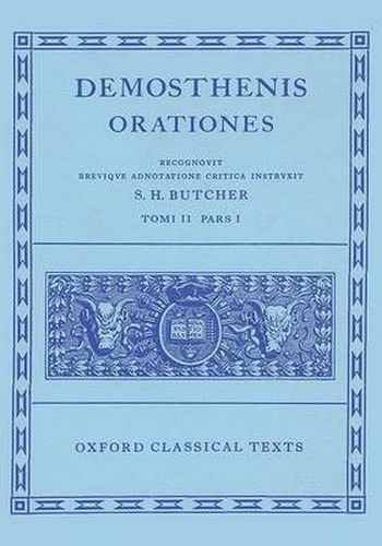 Cover image for Demosthenes Orationes