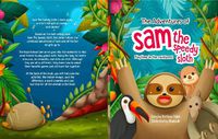 Cover image for The Adventures Of Sam The Speedy Sloth: Playtime In The Rainforest