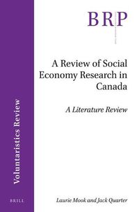 Cover image for A Review of Social Economy Research in Canada