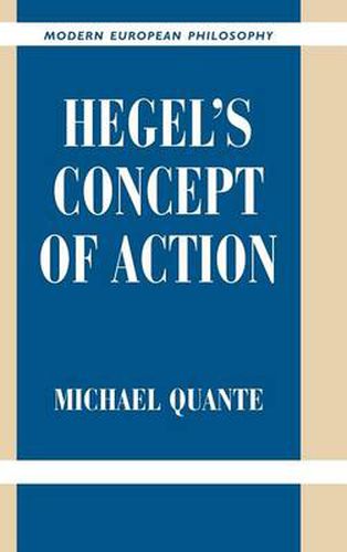 Cover image for Hegel's Concept of Action