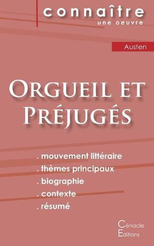 Cover image for Fiche de lecture Orgueil et Prejuges de Jane Austen (Analyse litteraire de reference et resume complet)