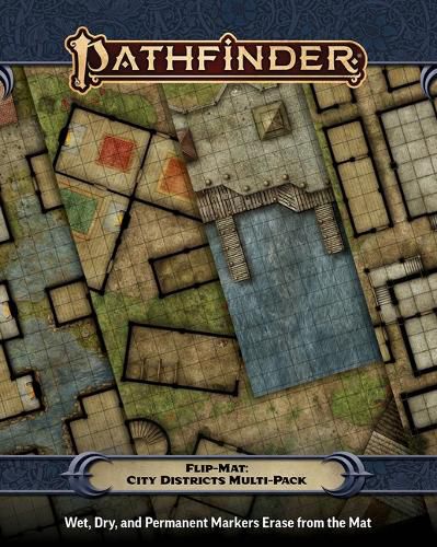 Cover image for Pathfinder Flip-Mat: City Districts Multi-Pack